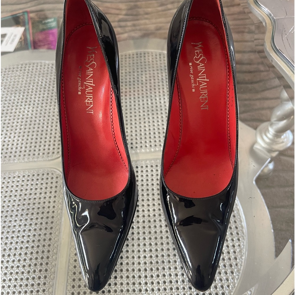 YSL VINTAGE Shoes size 8.5 4”heel great condition  30 years old only worn twice